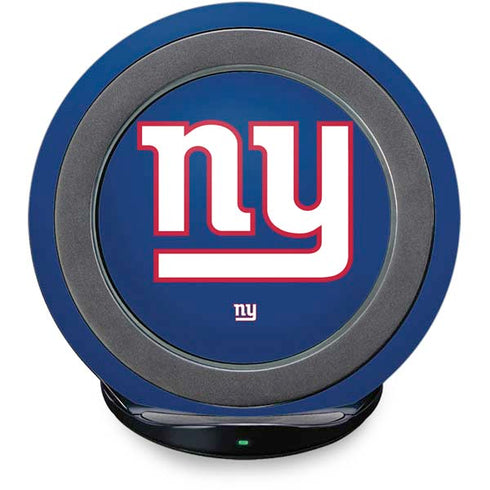 NFL New York Giants Large Logo Fast Charge Wireless Charging Stand Skin
